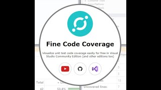 Improve .net unit test code coverage easy for free using Fine Code Coverage visual studio extension