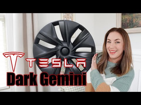 *NEW* Tesla | DARK GEMINI Wheel Covers! Better Than the Originals?