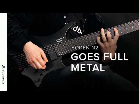 Strandberg Guitars Boden Standard N2.8 Metal POWR:D Black Metallic image 11