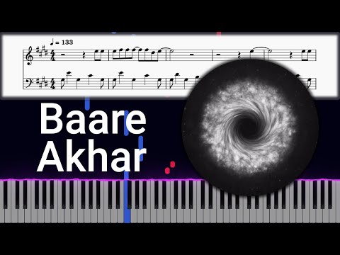 Mehrad Hidden -  baare Akhar - Amoozesh Piano - مهراد هیدن - باره آخر - آموزش پیانو