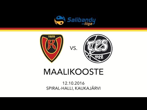 Miesten Liiga: Koovee-TPS, 12.10.2016, Maalikooste