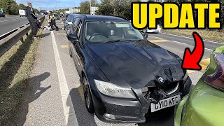 UPDATE ON THE HUGE PILE UP CAR CRASH I WAS IN..