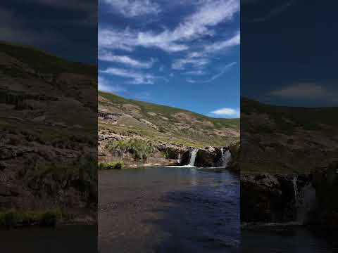 Buta Mallin a 27 km de Huinganco  Neuquen #nature #waterfall #flyfishing
