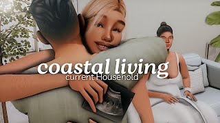 Coastal Living | The sims 4 Current household | ultrasound , pregnancy announcement ,   | #7