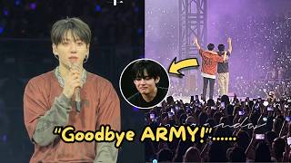 Download lagu ARMY CRIES! Taehyung Breaks Down on U.S. Stage After Jeon Jungkook’s Final Message—What  Happened? mp3