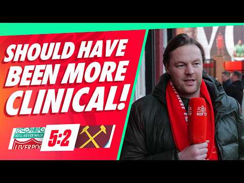 'SHOULD HAVE BEEN MORE CLINICAL!' | Liverpool 5-2 West Ham | AGT | Instant Match Reaction