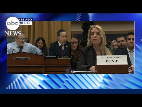 Bondi calls Rep. Raskin 'washed up, loser lawyer' in tense hearing