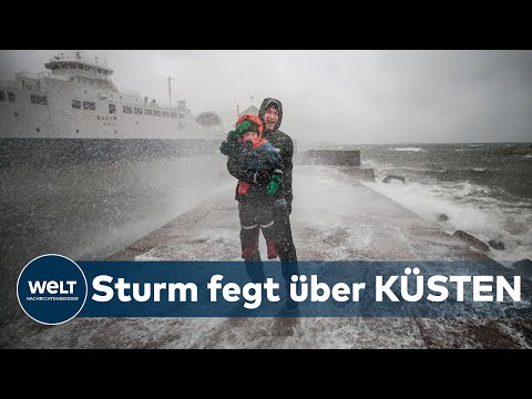 STURM SABINE: Verkehrschaos - Bahn will Übernachtungszüge bereit stellen