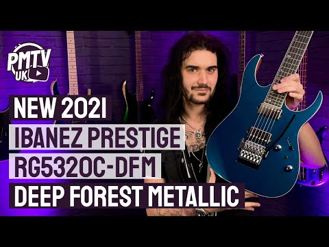 Ibanez Prestige RG5320C Electric Guitar Deep Forest Green Metallic image 11