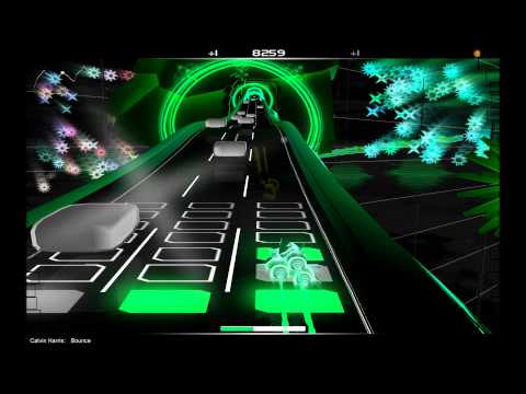 Calvin Harris - Bounce (feat. Kelis) - Audiosurf gameplay