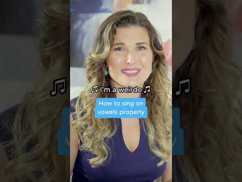 How To Use Sing On Vowels Properly