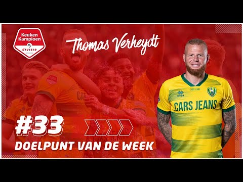 Doelpunt van de Week speelronde 33 | Thomas Verheydt