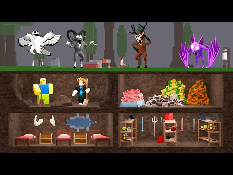 SAFEST Underground Base in 99 Nights in the Forest