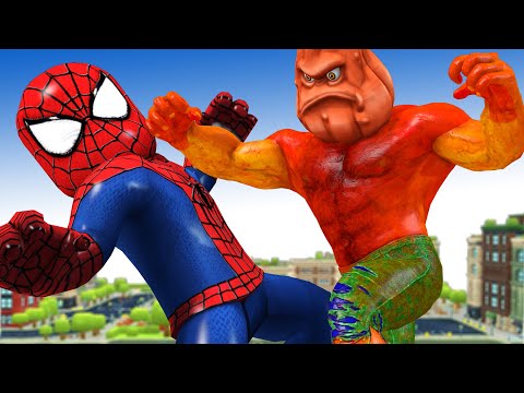 Good Nick and Joker Transform Spider-Man vs Red Hulk Rescue Tani - Scary Teacher 3D Nick Love Tani