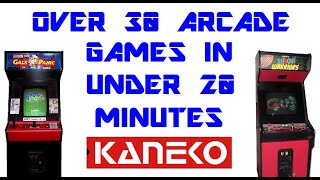 Over 30 Kaneko Arcade Games In Under 20 Minutes