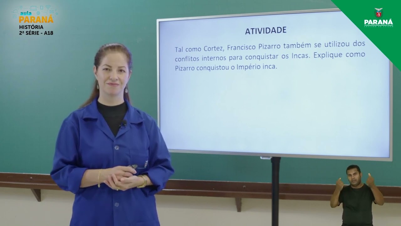2022 | 2ª Série | História | Aula 18 - Colonização Espanhola: A Conquista das Terras dos Incas