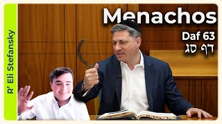 דף יומי מנכוש דף 63 מאת הרב אלי סטפנסקי