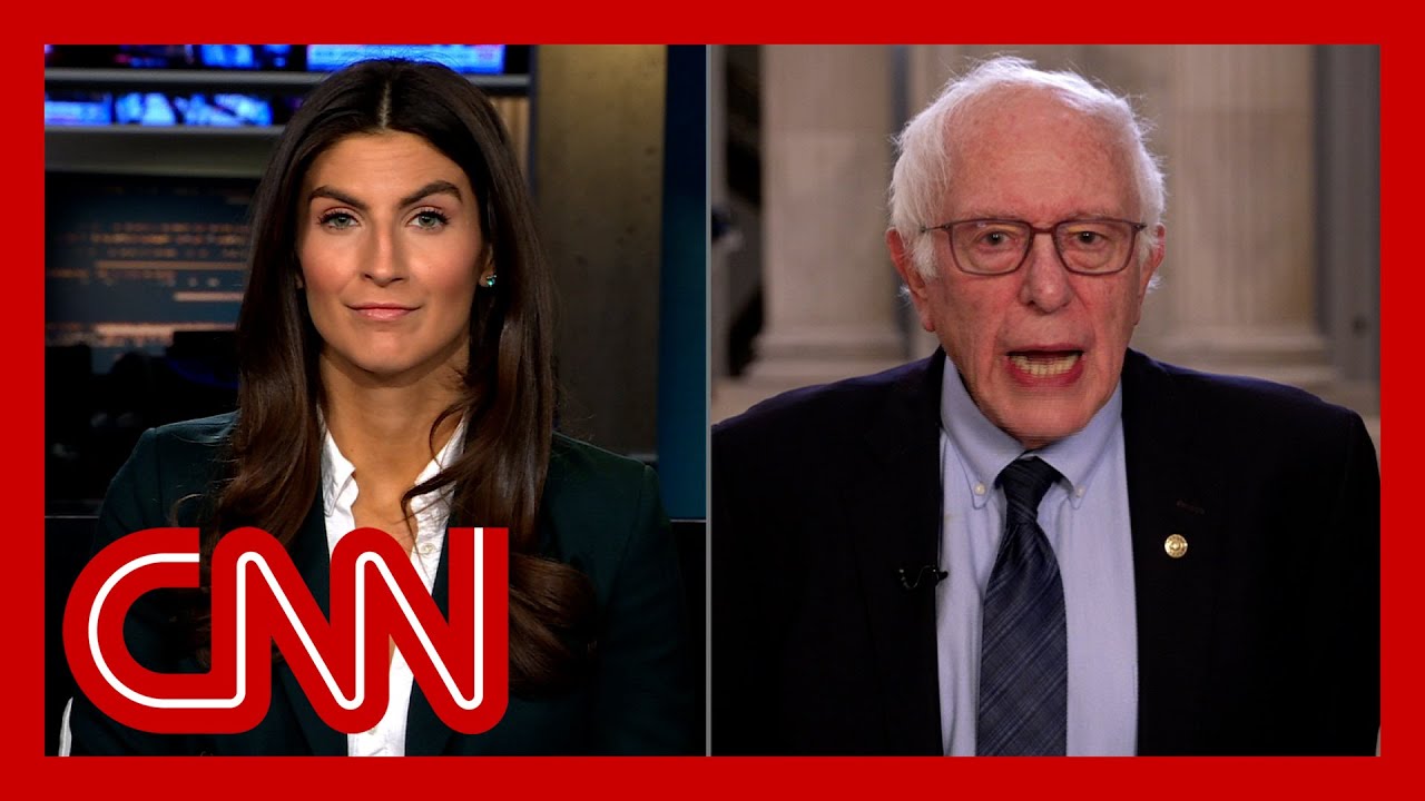 Sen. Bernie Sanders reacts to JD Vance’s praise about him