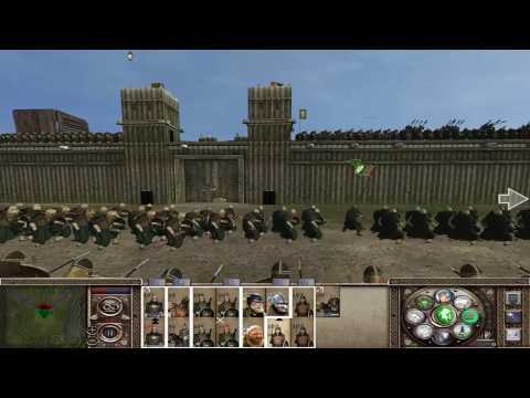 Defense of Rohan's town from Isengard's siege