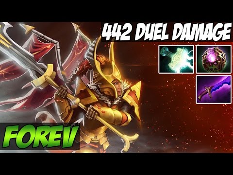 8k MMR FoREv Plays Legion Commander with 442 duel damage  -Dota 2