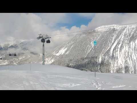 Courchevel Moriond Blue Slopes Ariondaz + Marquis