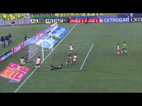 Avisó Lugüercio. Aldosivi 0 - Argentinos 0. Fecha 2. Campeonato de Primera División 2016