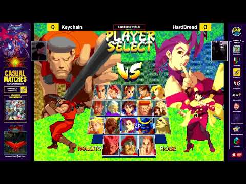 Street Fighter Alpha 2 Keychain VS HardBread @arcadebrooklyn Grand Finals