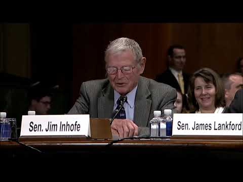 Sen. Inhofe Introduces John Heil at the Senate Judiciary Committee
