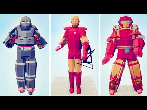 EVOLUTION OF IRON MAN | TABS Totally Accurate Battle Simulator