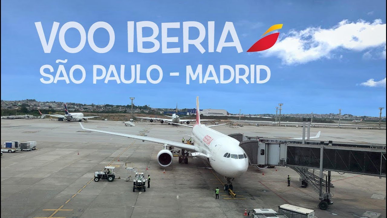 Voo Iberia | Guarulhos - Madrid | Airbus A330-300