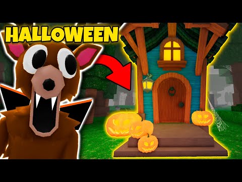 Sobreviví a la NUEVA ACTUALIZACIÓN DE HALLOWEEN en 99 Noches en el Bosque!