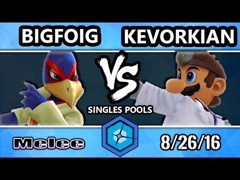 Shine 2016 SSBM - BigFoig (Falco) Vs. Kevorkian (Dr. Mario) Melee Singles