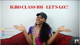 IGBO CLASS 1 - LEARNING THE IGBO LANGUAGE  HOW TO 