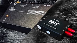Video thumbnail for Behringer PP400 vs Pyle PP999 by Audiorpheus