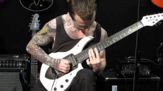 Jason Richardson of Chelsea Grin Dust To Dust first day of NAMM 2015