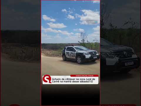 Urgente: Homem é encontrado sem vida na zona rural de Cariré #ceará neste sábado 10/01/26. #youtube