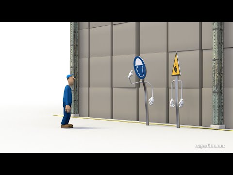 Napo in... best signs story - Remastered 2023 - episode 011 - Safety helmet must be worn