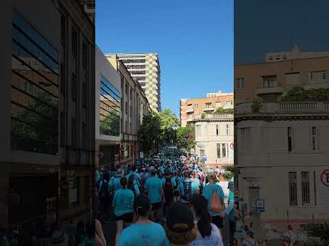 16 de novembro de 2025 VII Caminho de Porto Alegre 💛 👣 @acasargs👏🏾Rio Grande do Sul