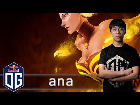 OG.ana Lina Gameplay - Unranked Match - OG Dota 2.