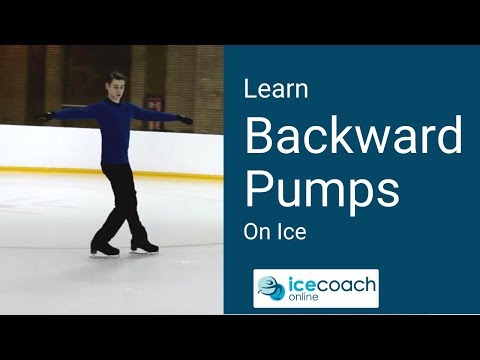 Learn Backward Pumps on Ice Easily! Skating Tutorial by Ice Coach Online