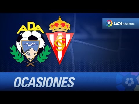 Todas las ocasiones de AD Alcorcón (0-0) Sporting de Gijon