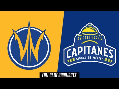 Santa Cruz Warriors vs. Ciudad de México Capitanes - Game Highlights