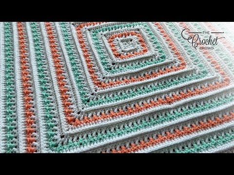 Left Hand Crochet for Beginners Baby Blanket Pattern The Crochet Crowd