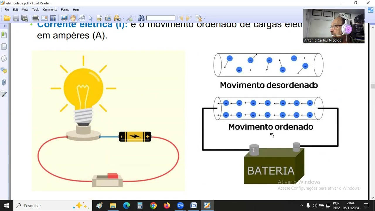 Plano de aula 5 Eletricidade