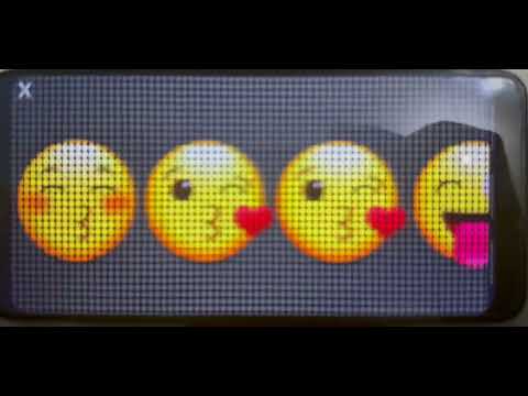 Colorful Animated LED Sign Video