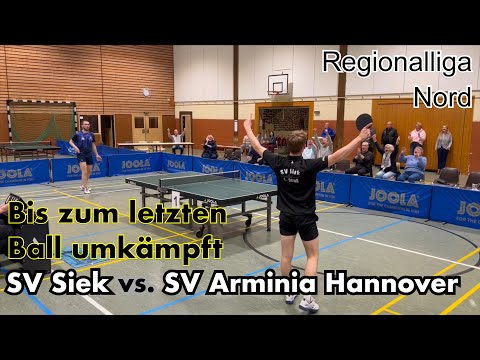 Bis zum letzten Ball umkämpft | Regionalliga Nord | SV Siek vs. SV Arminia Hannover