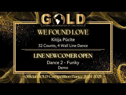 GOLD 2024 Line Newcomer Open - Dance 2: Funky "We Found Love" - Demo with music