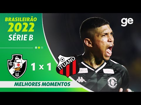 Gols e lances de Vasco da Gama x Ituano