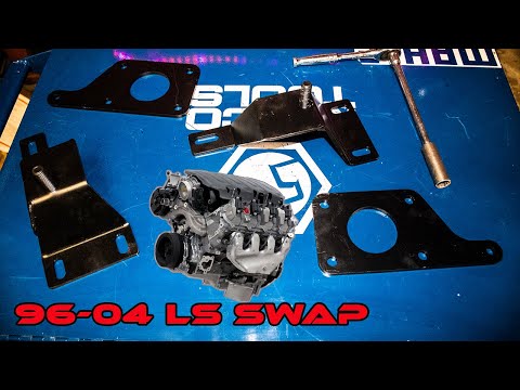 LS Swap Motor Mounts MADE IN AMERACIA  79-04 Mustang