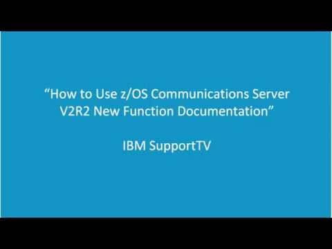 How to Use z/OS Communications Server V2R2 New Function Documentation